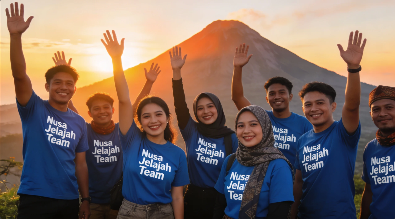 Tim NusaJelajah di Lapangan